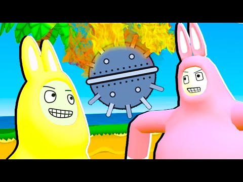 Видео: ТОТАЛЬНЫЙ УГАР С МОРСКОЙ МИНОЙ! Super Bunny Man