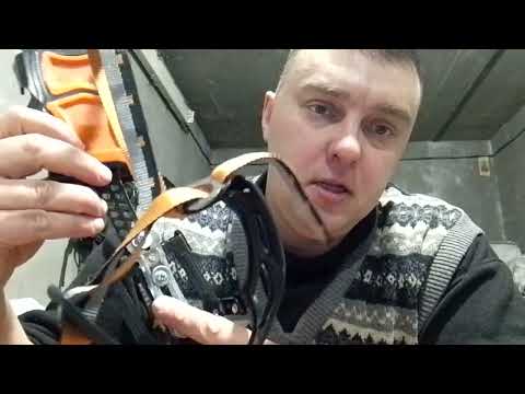 Видео: Альпинистские кошки с маркета, важная доработка, случай на скале который мог стоить жизни.