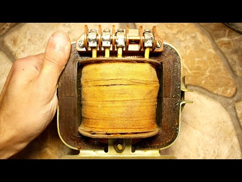 Видео: Советский трансформатор 0СУ-0,4  (0,4кВА) в запредельном режиме.