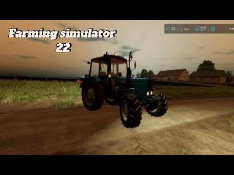 Видео: Farming simulator 22; взял трактор у соседа и удобрил дедушкиные, посеяные поля!