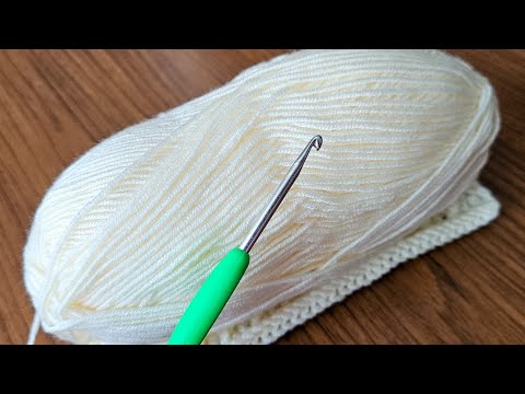 Видео: Мне нравится этот узор. Простой и красивый способ вязания крючком для начинающих