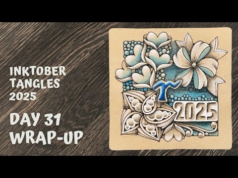 Видео: Inktober Tangles 2025 — итоги