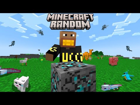 Видео: ФЫВФЫВ ПРОХОДИТ МАЙНКРАФТ НО ИЗ БЛОКОВ СПАВНЯТСЯ РАНДОМНЫЕ МОБЫ! 🤣