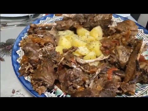 Видео: Гусь в Афганском Казане. Мясо тает во рту!