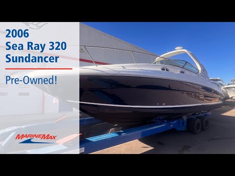 Видео: Полное прохождение подержанной яхты Sea Ray 320 Sundancer 2006 года | MarineMax Excelsior
