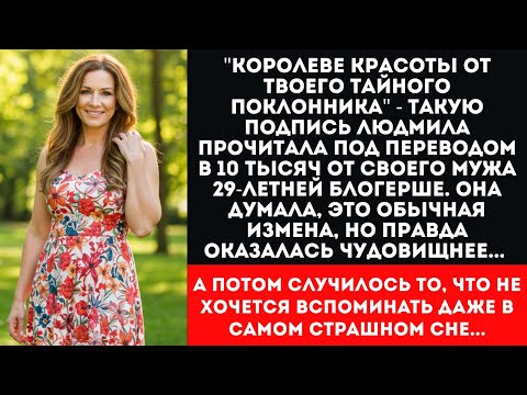 Видео: МУЖ ТАЙНО ПЕРЕВОДИЛ ДЕНЬГИ ЛЮБОВНИЦЕ, но правда оказалась страшнее измены