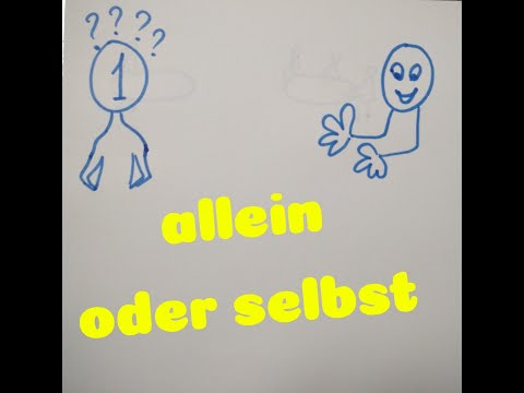 Видео: 😳сам - allein oder selbst@natalialegka