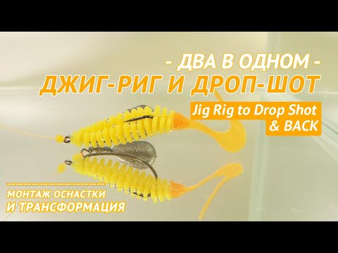 Видео: Скользящий джиг-риг, дроп-шот - всё в одной простой оснастке