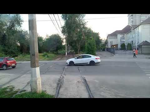 Видео: Волгоградский трамвай. Маршрут 1 "Детский центр - ул. Мончегорская"/Volgograd tram. Route 1