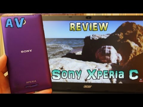 Видео: Sony C2305 Xperia C - Обзор