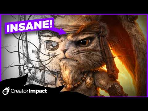 Видео: Какой лучший инструмент для преобразования эскизов в изображения с помощью ИИ для художников?