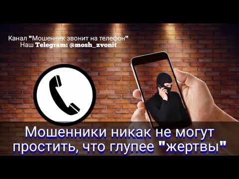 Видео: Мошенники никак не могут простить, что глупее "жерты"