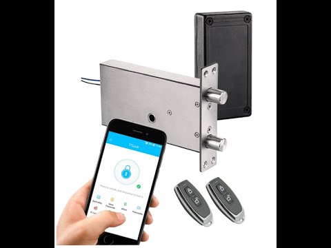 Видео: TTLOCK TITAN MINI - замок невидимка