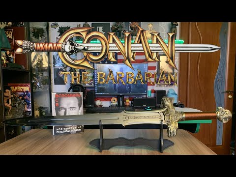 Видео: CONAN Sword Unboxing/Распаковка