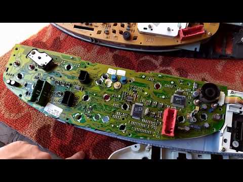 Видео: Щиток прибров Ауди 100 А6 С4   замена приборов