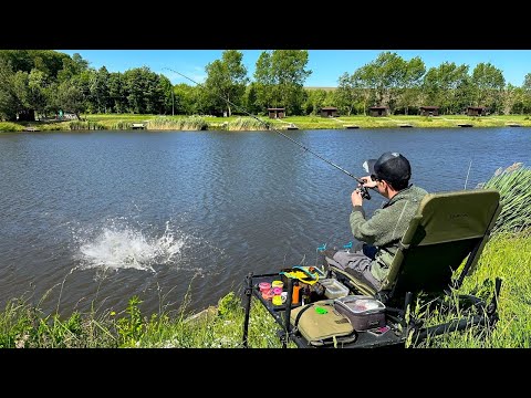 Видео: РИБАЛКА НА 8 МЕТРАХ - Ловля на Пікер озеро Градівка