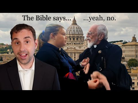 Видео: Уличные проповедники-протестанты пытаются обратить католического священника в Ватикане!