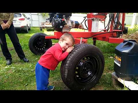 Видео: Мини экскаватор прицепной ЭМ2 Или Александр Хромов бракодел.