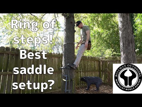 Видео: Обзор Bullman Outdoors Ring of Steps | Лучшая платформа для седла?