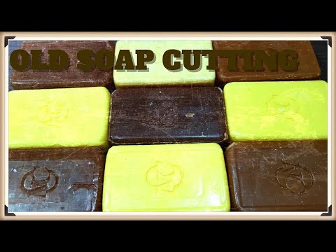 Видео: CUTTING DRY AND CRUNCHING OLD SOAP   Pезка сухого хрустящего мыла SO SATISFYING साबुन  비누 병