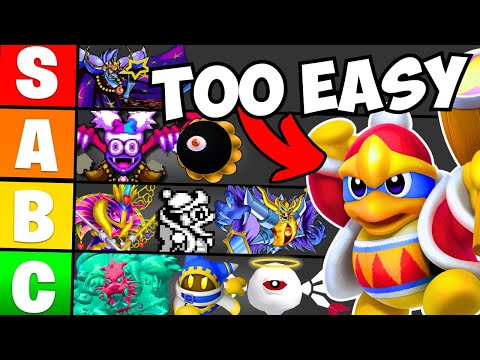 Видео: Рейтинг финальных боссов каждой игры про Кирби