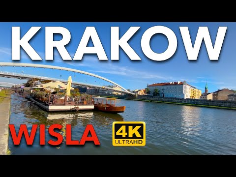 Видео: РЕКА ВИСЛА 🇵🇱 | Прекрасная Прогулка до Вавеля | Краков, Польша