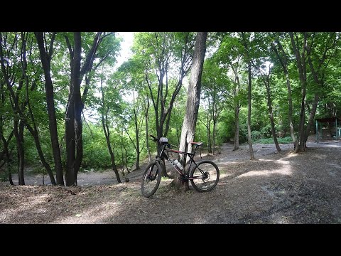 Видео: Велопрогулка по лесопарку Кумысная поляна Саратов. Часть 1