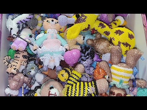 Видео: обзор моих амигуруми из бисера за 2024 год/ итоги года 🎄❄ #врек #рек #рукоделие