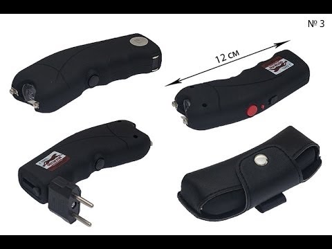 Видео: Электрошокер Гепард TW-309. Обзор и тест.