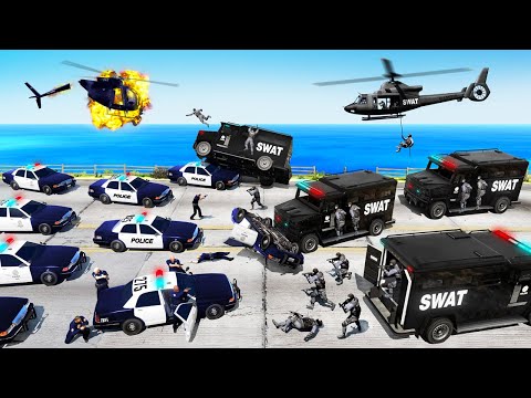 Видео: GTA 5 - СПЕЦНАЗ против ПОЛИЦИИ!