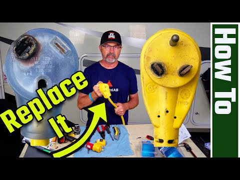 Видео: Как заменить расплавленные 30-амперные вилки в автодоме и сэкономить деньги (Жизнь в автодоме) 4K