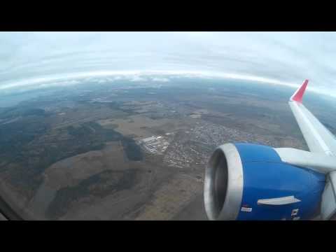 Видео: Взлет в Казани / Take-off at Kazan TRANSAERO B737-500 EI-UNG