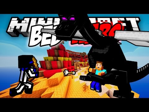 Видео: Minecraft Bed wars : Под защитой дракона! #85
