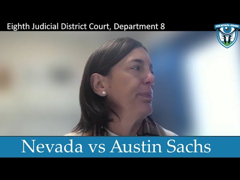 Видео: Штат Невада против Остина Сакса, 3 марта 2025 г.