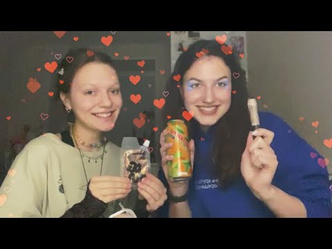 Видео: асмр первый раз с моей подружкой🤩🐳// my friend tries asmr for the first time