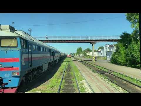 Видео: Великие Луки - Назимово (Окт. ж.д., РЖД)