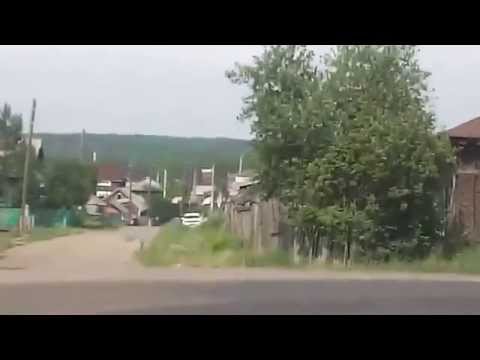 Видео: Иркутская область проезжаем город Нижнеудинск.