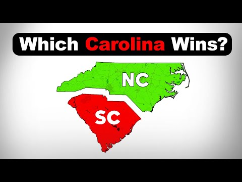 Видео: Не переезжайте не в ту Каролину (ОДНА ИЗ НИХ ПЕРЕОЦЕНЕНА)