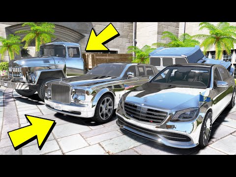 Видео: УГНАЛ КУЧУ СЕРЕБРЯНЫХ ЧИТ ТАЧЕК И САМЫЕ ДЛИННЫЕ ТАЧКИ ЗА 180 СЕКУНД! БИТВА ВОРОВ В ГТА 5!