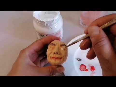 Видео: Ватный дед Мороз под ëлку. 