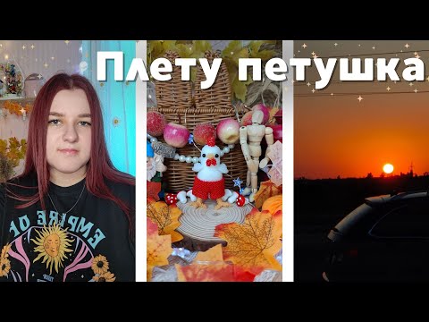 Видео: Плету Петушка | Амигуруми из бисера | Vlog | Влог | Бисероплетение | Планер | Sinsay|Плету из бисера