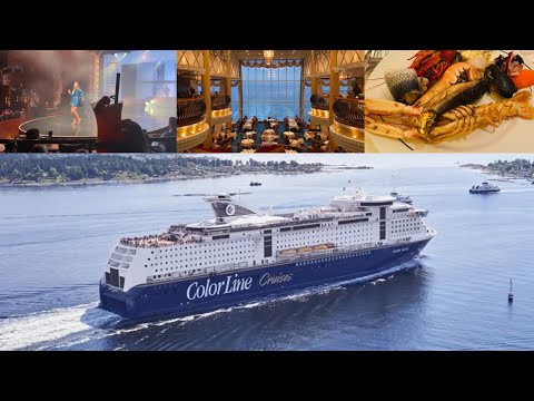 Видео: На корабле Color Fantasy из Норвегии в Германию и обратно.⁠⁠