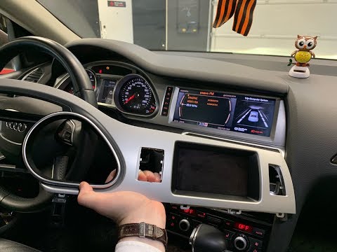 Видео: Android монитор 10.25’ и навигация на Audi Q7 4L (2006-2015, Ауди Ку7 4Л)
