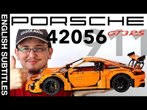 Видео: [ENG titles]САМЫЙ ДОРОГОЙ LEGO Technic 42056 Porsche 911 GT3 RS - ОБЗОР ЛЕГО ТЕХНИК 42056 ПОРШЕ 911