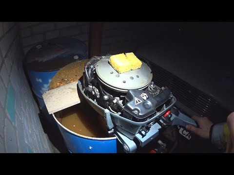 Видео: Где живёт Губка Боб? в Evinrude Johnson 9.9 / 15 h.p.