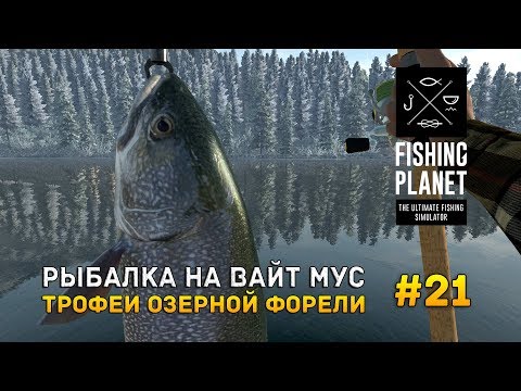 Видео: Fishing Planet #21 - Рыбалка на Вайт Мусе. Трофеи Озерной Форели