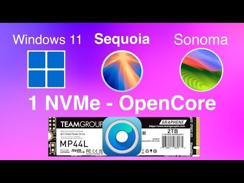 Видео: Как установить несколько ОС на один NVMe-накопитель в Mac Pro 5.1 с помощью Opencore Legacy Patcher