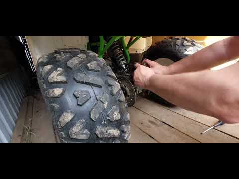 Видео: замена задних колодок на медные.Mikilon Hammer