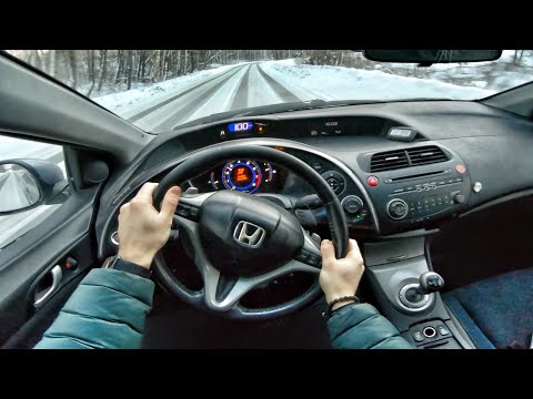 Видео: 2007 Honda Civic 1.8 AMT - ТЕСТ-ДРАЙВ ОТ ПЕРВОГО ЛИЦА