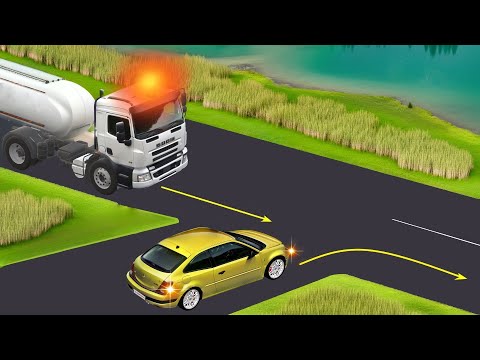 Видео: Підступна ситуація: хто має дати дорогу? Три корисні завдання з ПДР